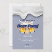 Invitation à la bière pong (Devant)