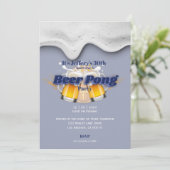 Invitation à la bière pong (Debout devant)