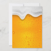 Invitation à la bière pong (Dos)