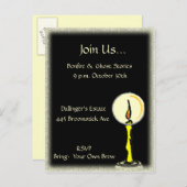 Invitation à la bougie (Devant / Derrière)