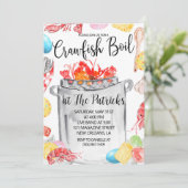 Invitation à la Bouillie de Écrevisses de Pâques (Debout devant)