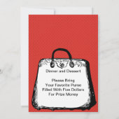 Invitation à la bourse de nuit Bunko (Dos)