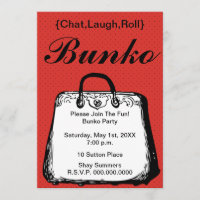 Invitation à la bourse de nuit Bunko