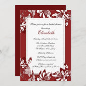 Invitation à la bousculade torale branchée de Bour (Devant / Derrière)