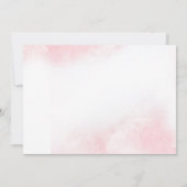 Invitation à la carte de douche de Spa (Dos)