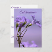 Invitation à la célébration (Devant / Derrière)