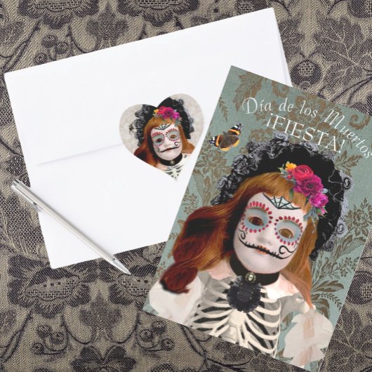 Invitation à la célébration de Día de los Muertos