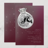 Invitation à la célébration de fiançailles (Devant / Derrière)