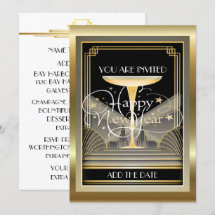Invitation à la célébration de la NOUVELLE ANNÉE D