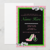 Invitation à la célébration de la sororité rose et (Devant / Derrière)