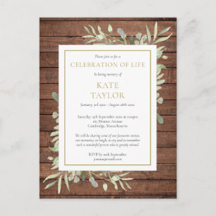 Invitation à la célébration de la vie avec une ver