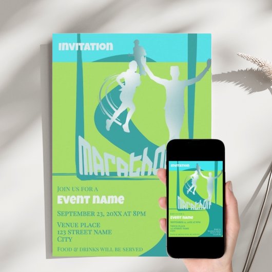 Invitation à la célébration de l'événement des cou