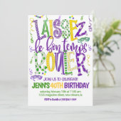 Invitation à la célébration de Mardi Gras (Debout devant)