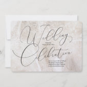 Invitation à la célébration de mariage (Devant)