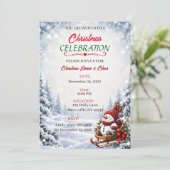Invitation à la célébration de Noël (Debout devant)