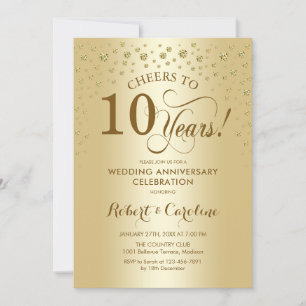 Invitation à la célébration du 10e anniversaire de