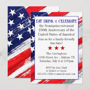 Invitation à la célébration du 250e anniversaire d