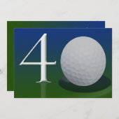 Invitation à la célébration du 40e anniversaire -  (Devant / Derrière)