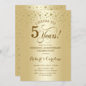 Invitation à la célébration du 5e anniversaire de (Devant / Derrière)