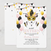 Invitation à la célébration du carnaval (Devant / Derrière)