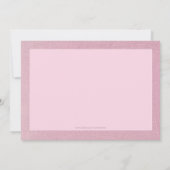 Invitation à la célébration du survivant du cancer (Dos)