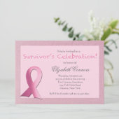 Invitation à la célébration du survivant du cancer (Debout devant)
