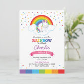 Invitation à la célébration Rainbow (Debout devant)