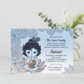 Invitation à la cérémonie d'Annaprashan de la prem (Debout devant)