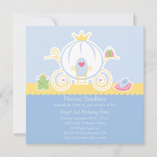 Invitation à la cérémonie d'anniversaire de la pri (Devant)