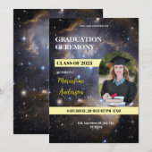 Invitation à la cérémonie de la promotion 2025 (Devant / Derrière)