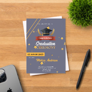 Invitation à la cérémonie de la promotion 2025 Nav