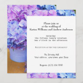 Invitation à la cérémonie de mariage (Devant / Derrière)