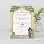 Invitation à la cérémonie de nommage de bébé Krish (Debout devant)