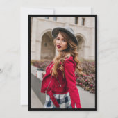 Invitation à la cérémonie de remise de diplômes (Dos)