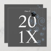 Invitation à la cérémonie de remise des diplômes : (Devant / Derrière)