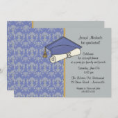 Invitation à la cérémonie de remise des diplômes (Devant / Derrière)