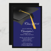 Invitation à la cérémonie de remise des diplômes d (Devant / Derrière)