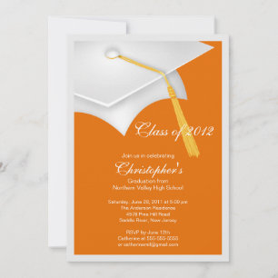 Invitation à la cérémonie de remise des diplômes d