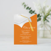 Invitation à la cérémonie de remise des diplômes d (Debout devant)