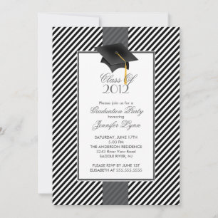 Invitation à la cérémonie de remise des diplômes d