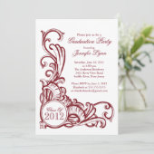 Invitation à la cérémonie de remise des diplômes d (Debout devant)