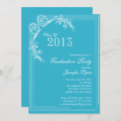 Invitation à la cérémonie de remise des diplômes e (Devant / Derrière)