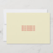 Invitation à la cérémonie de remise des prix Movie (Dos)