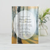 Invitation à la cérémonie d'engagement de la forêt (Debout devant)