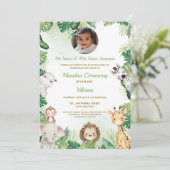 Invitation à la cérémonie indienne de Mundan, Invi (Debout devant)