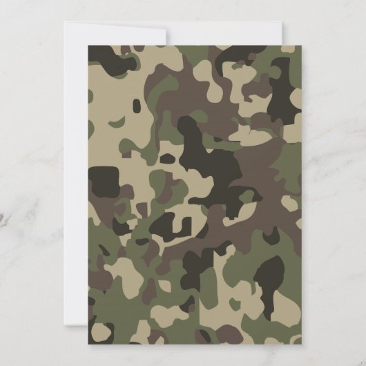 Invitation à la chasse aux canards (Dos)