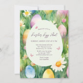 Invitation à la chasse aux oeufs de Pâques (Devant)