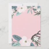 Invitation à la chasse aux oeufs de Pâques (Dos)