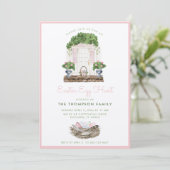 Invitation à la chasse aux oeufs de Pâques (Debout devant)