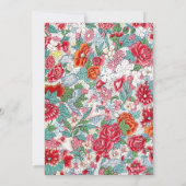 Invitation à la chasse aux oeufs et au brunch de P (Dos)